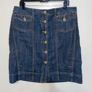 Blue Lane Bryant size 16 jeans skirt
